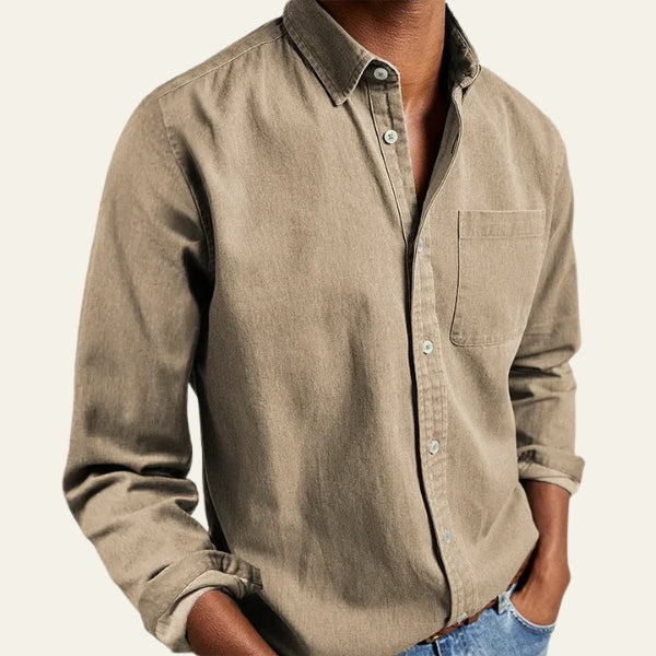 The Riviera Soft-Weave Long-Sleeve Shirt