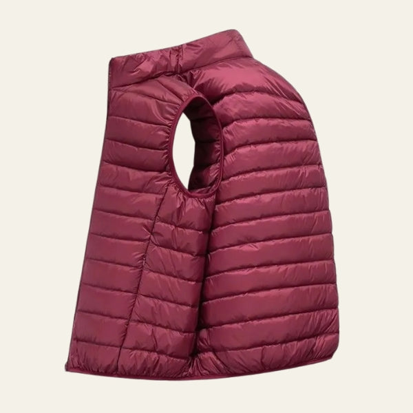 The Oslo Lightweight Quilted Zip Vest