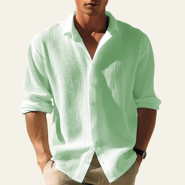 The Amalfi Textured Button Shirt