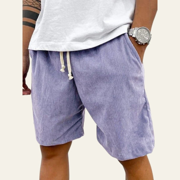 The Kyoto Ribbed Drawstring Shorts