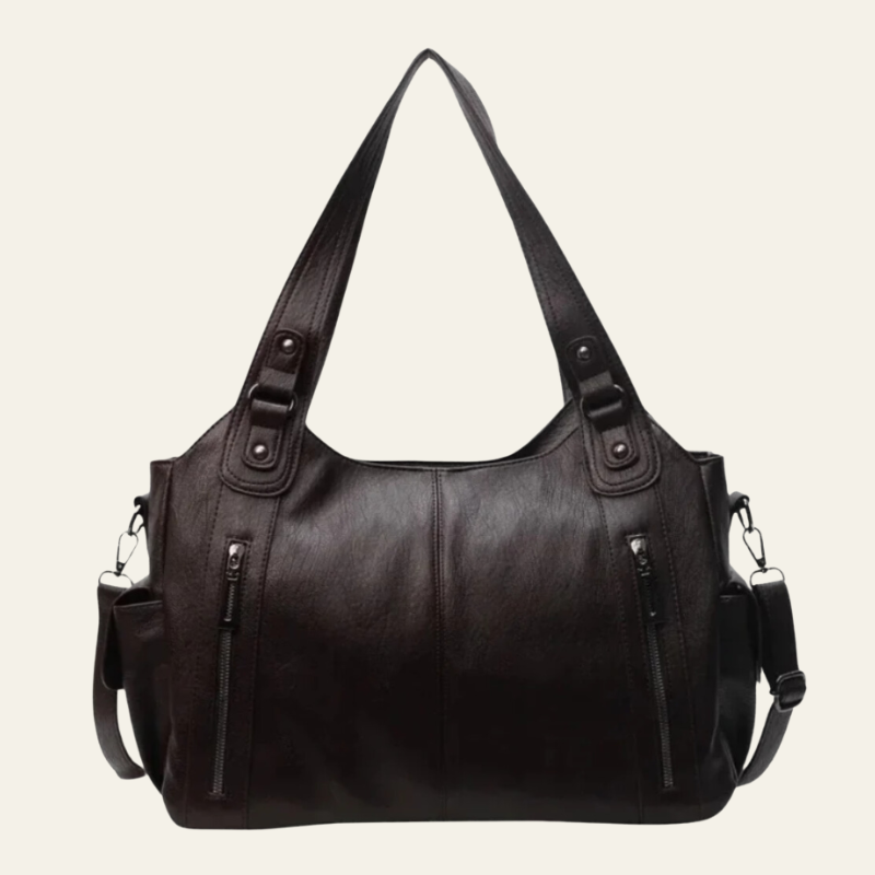 The Turin Leather Crossbody Tote Bag