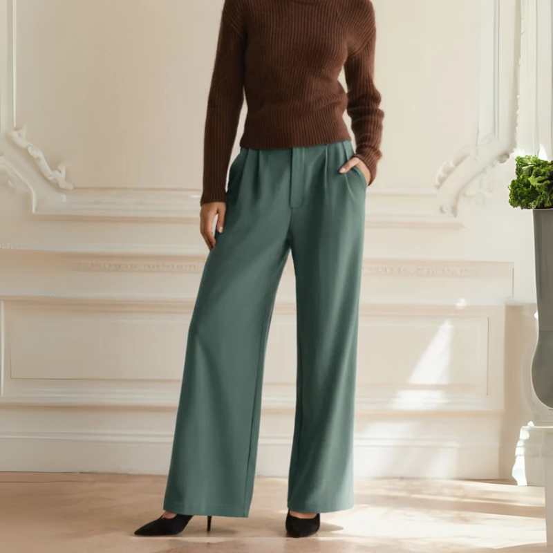 The Siena Wide-Leg Trousers