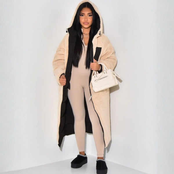 The Oslo Reversible Hooded Puffer Coat