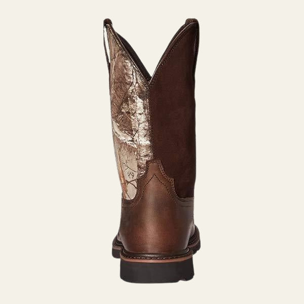 The Frontier Camo-Panel Western Boots