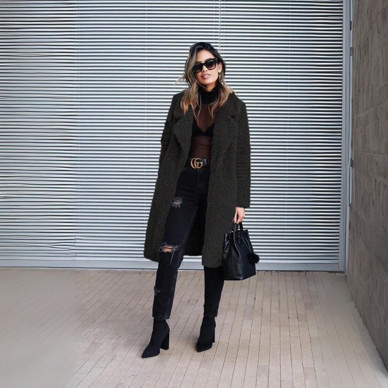 The St. Moritz Fleece Coat