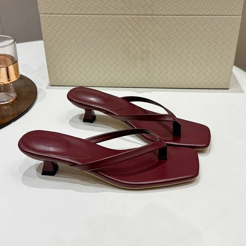 The Mykonos Low-Heel Sandal