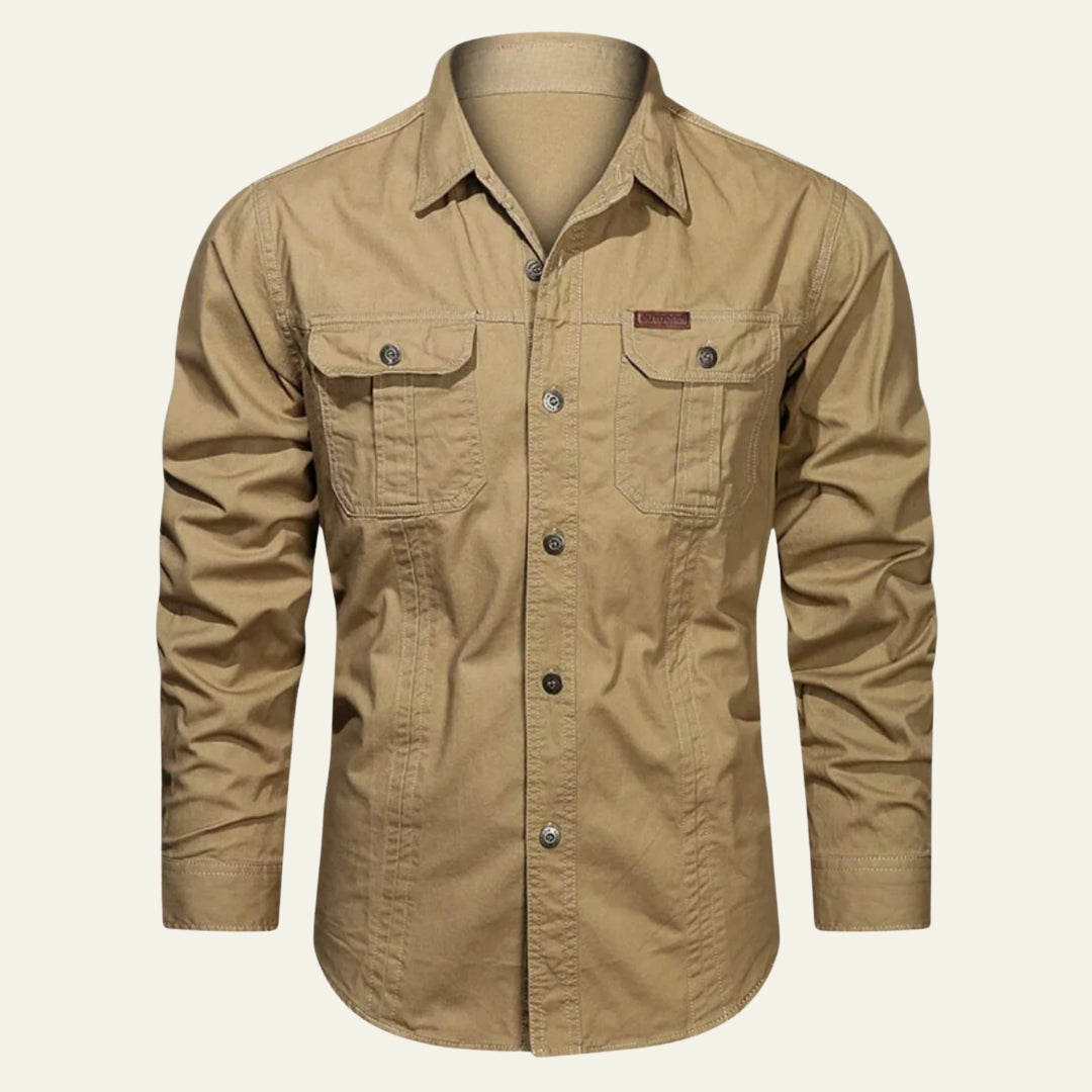 The Atlas Utility Pocket Long-Sleeve Shirt