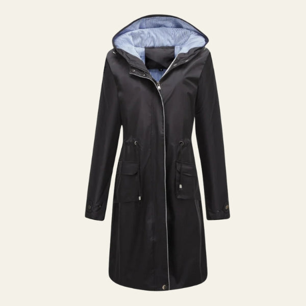 The Marseille Hooded Trench Coat