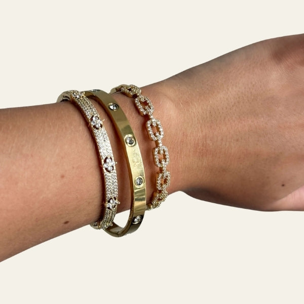 The Riviera Pavé-Link Bracelet