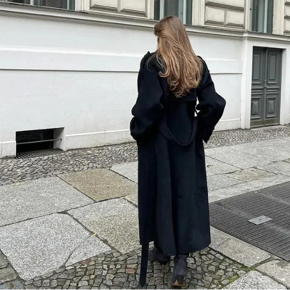 The Savona Oversized Wool Coat