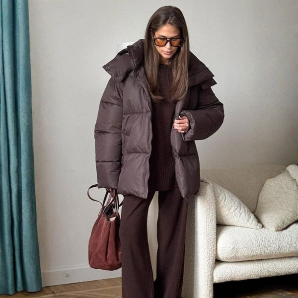 The Aspen Detachable Hood Puffer Jacket