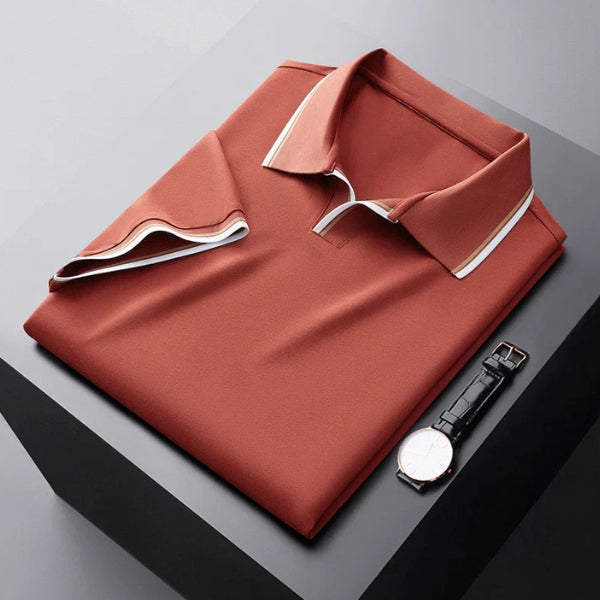 The Riviera Contrast-Trim Polo Shirt