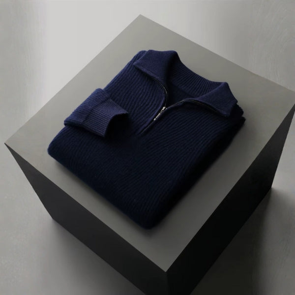 The Chamonix Merino Wool Quarter Zip