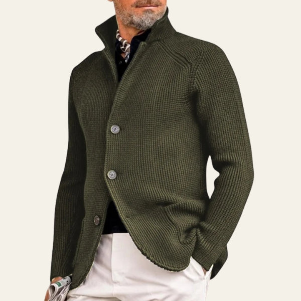 The Como Textured Button Cardigan