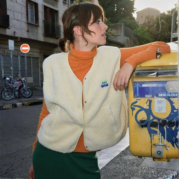 The Marseille Shearling Street Vest