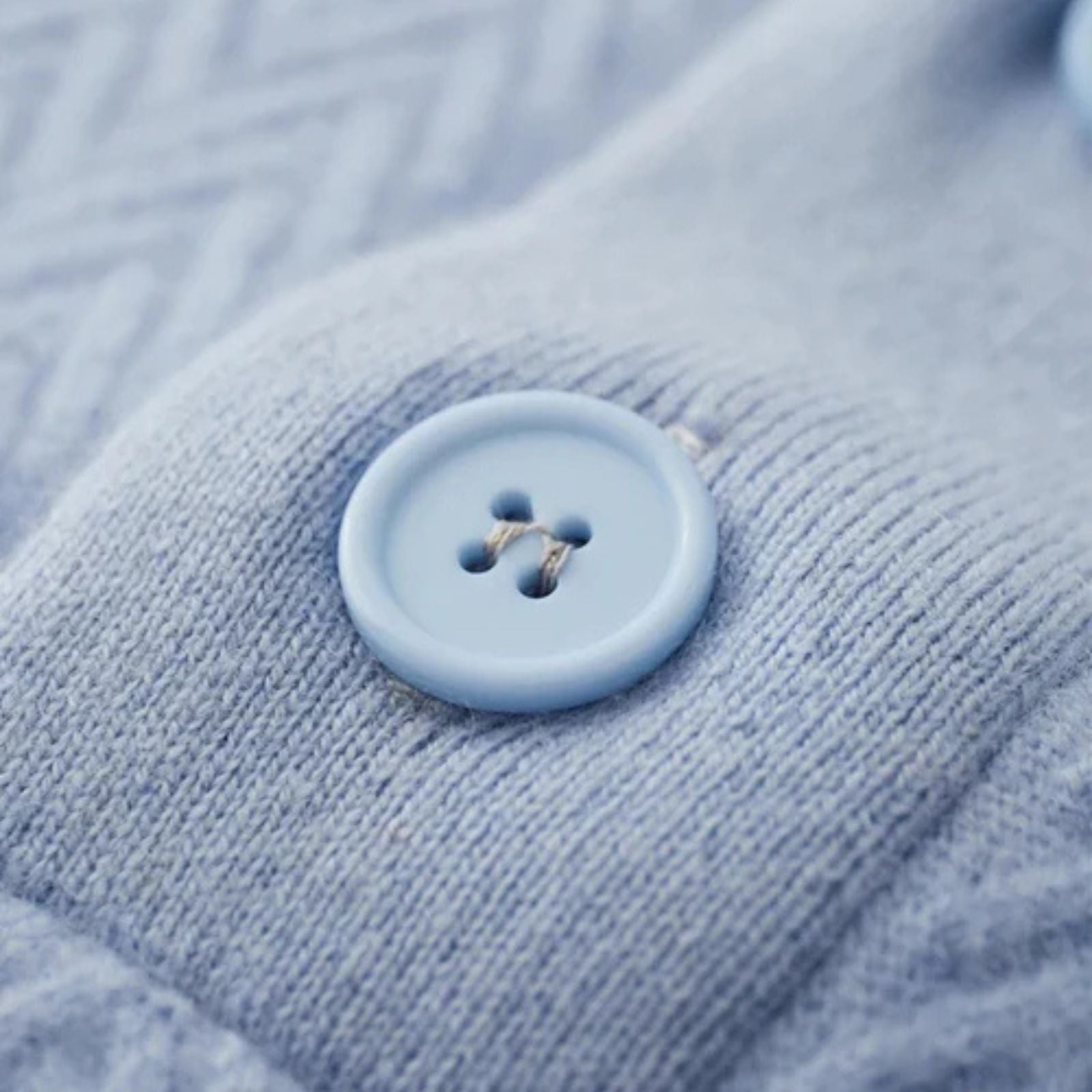 The Cortina Cashmere Zigzag Button Sweater