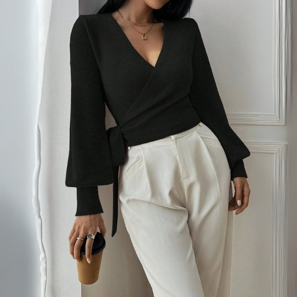 The Sorrento Wrap Knit Cardigan