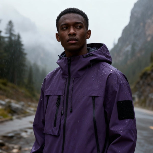 The Alpine Hooded Zip Shell Jacket