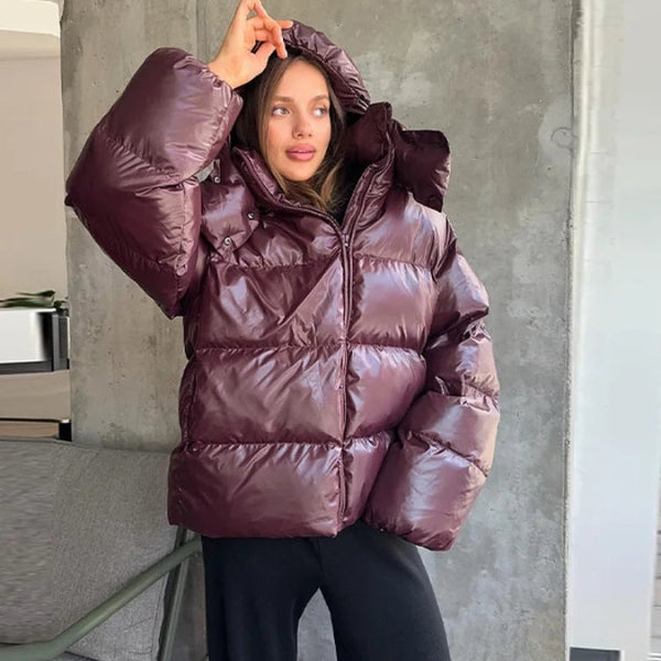 The Aspen Hooded Quilted Puffer Jacket