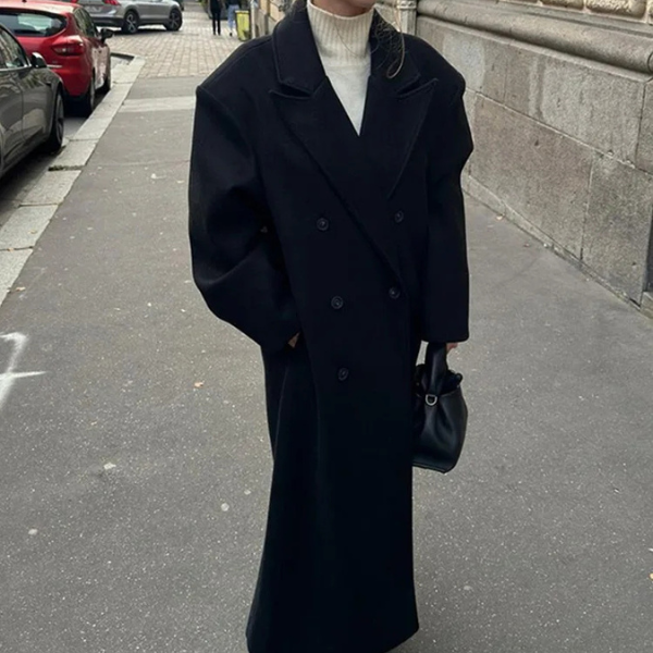 The Edinburgh Wool Double-Breasted Coat