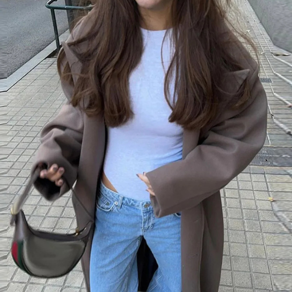 The Edinburgh Wool Double-Breasted Coat