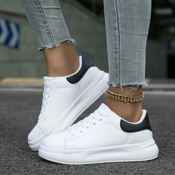 The Milan Chunky-Sole Lace-Up Sneakers