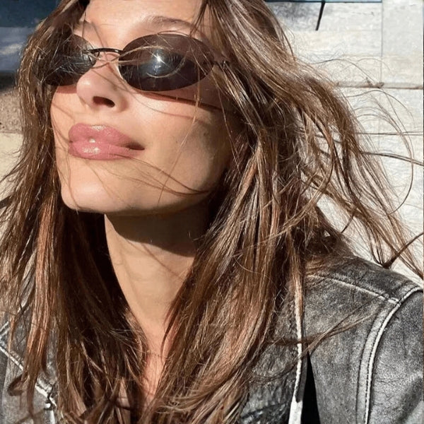 The Santorini Retro Oval Sunglass