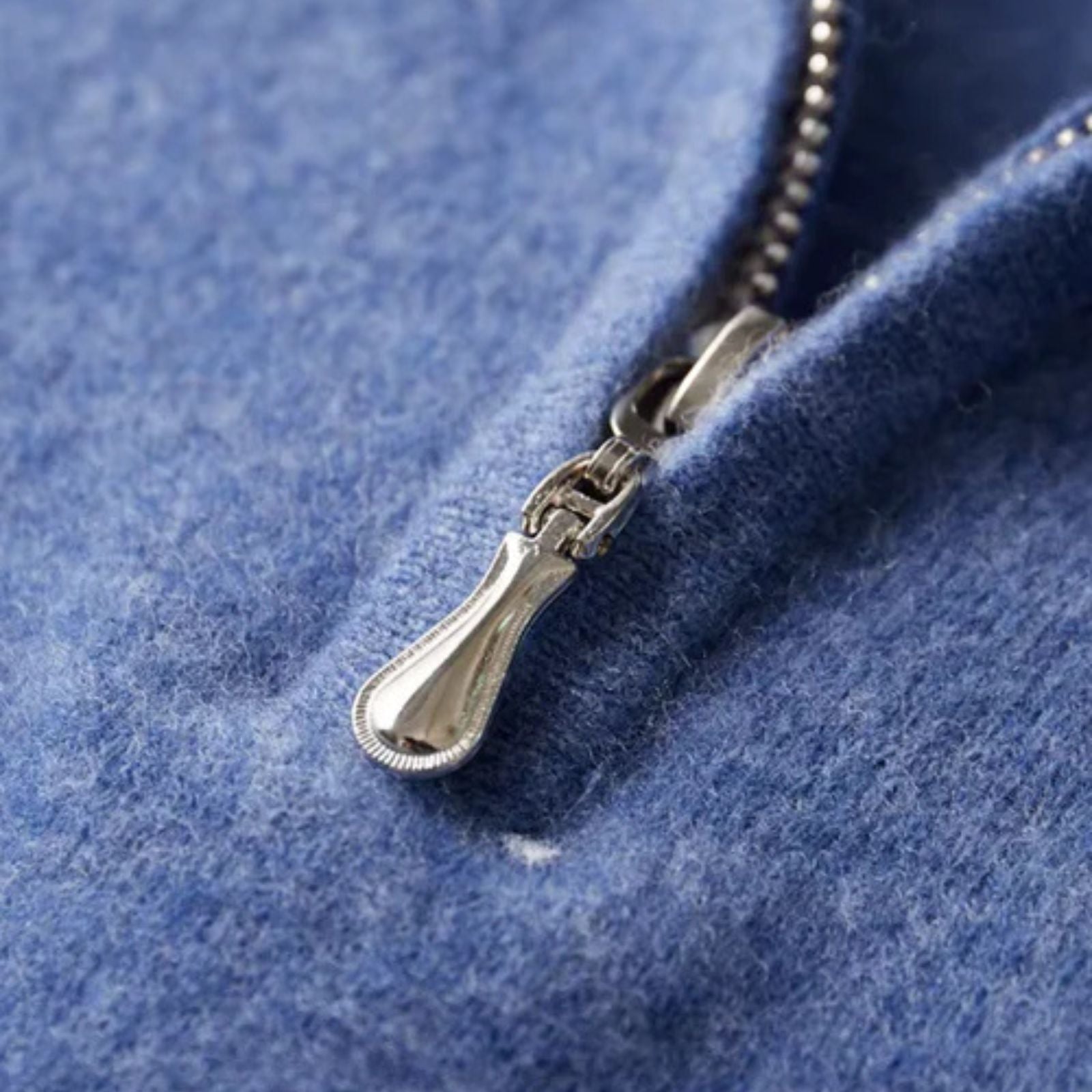 The Vienna Merino Wool Half Zip Polo