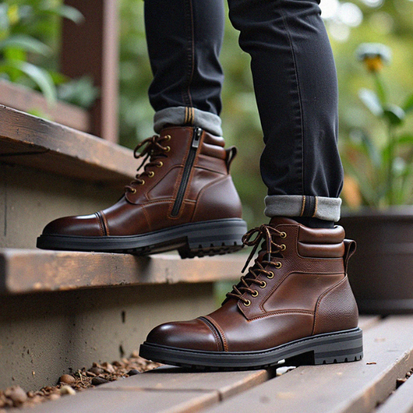 The Paladin Zip Combat Boots