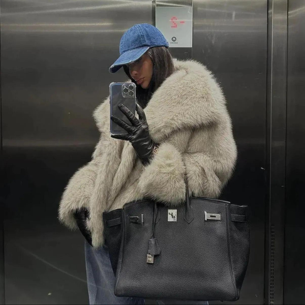 The Geneva Faux Fur Heritage Coat