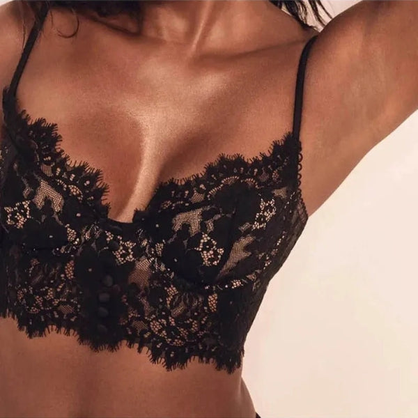 The Florence Lace Corset Bra