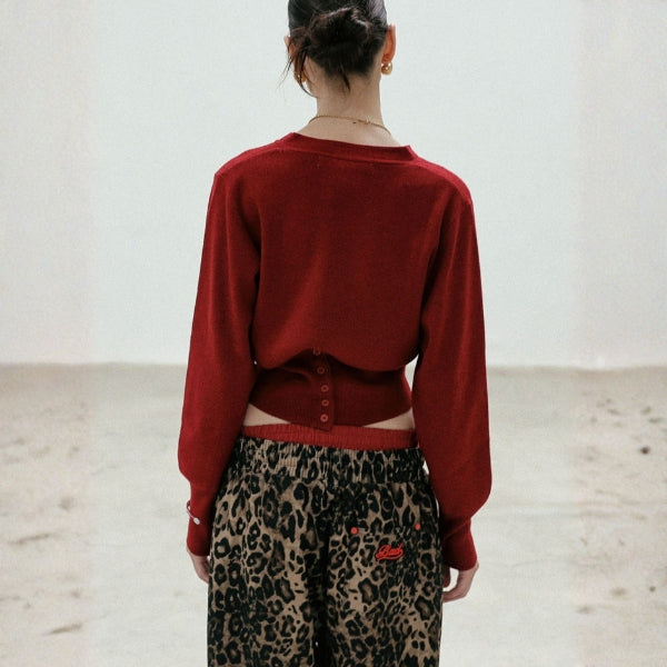 The Verona Wool Button Cardigan