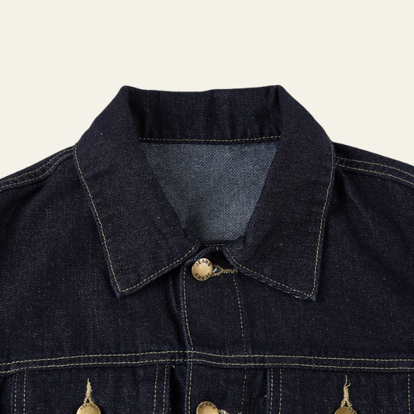 The Valencia Structured Denim Jacket