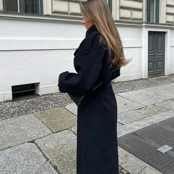The Savona Oversized Wool Coat