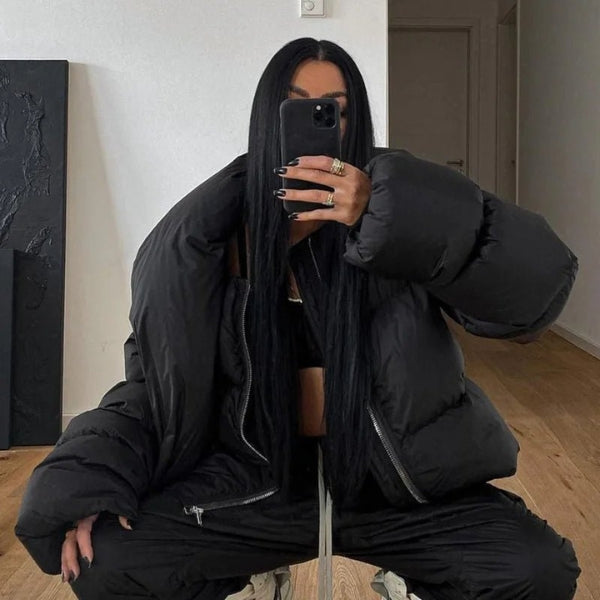 The Oslo Funnel-Neck Puffer Jacket