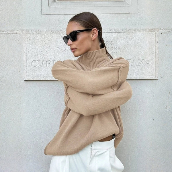 The Stockholm Ribbed Turtleneck Sweater