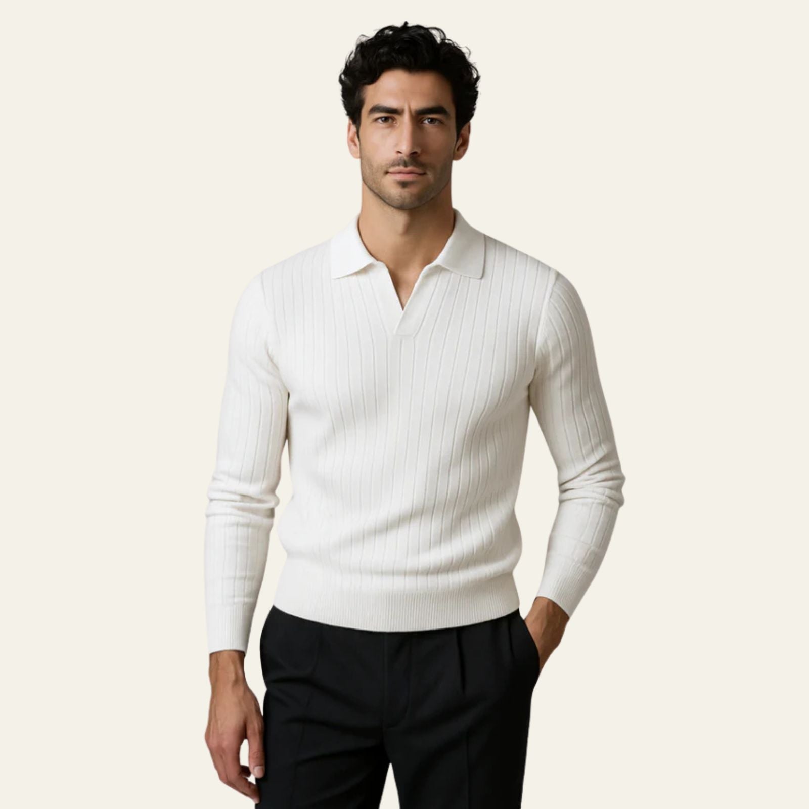 The Lucerne Ribbed Polo