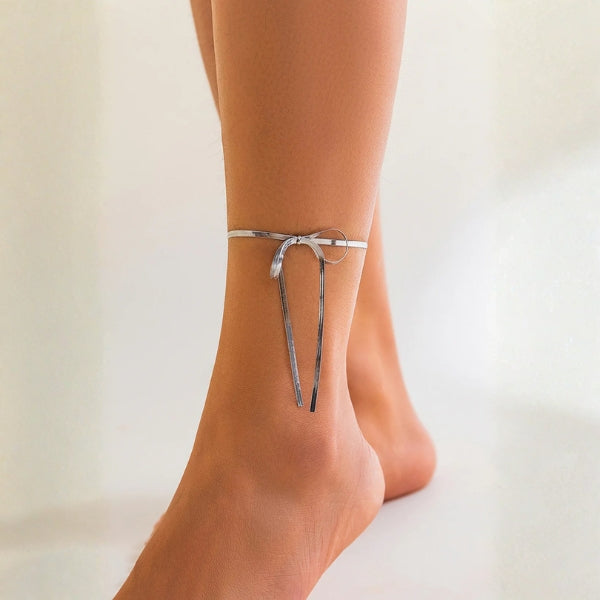 The Riviera Bow-Knot Anklet