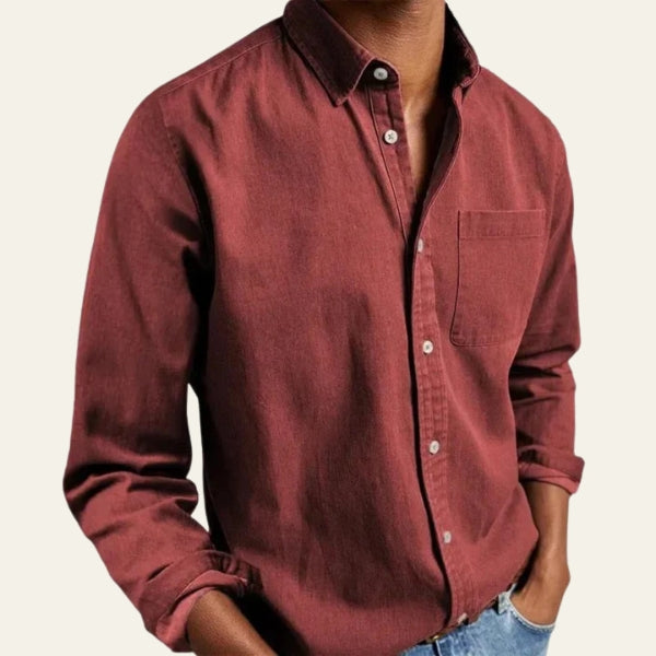 The Riviera Soft-Weave Long-Sleeve Shirt
