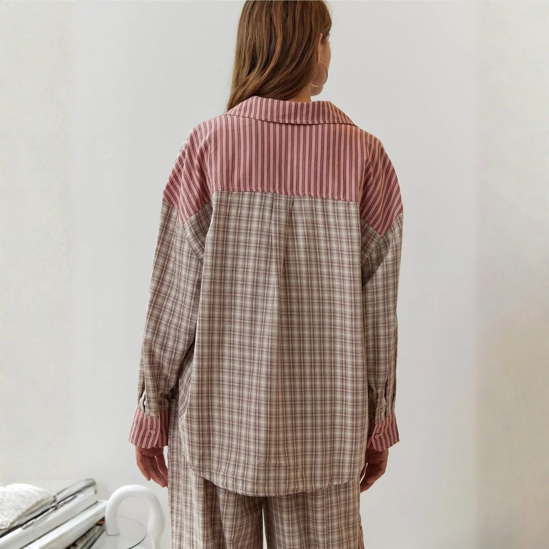 The Haven Patchwork Soft-Weave Lounge Set