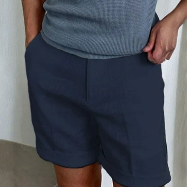 The Capri Textured Weave Shorts