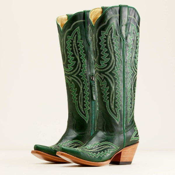 The Sedona Embroidered Leather Boot