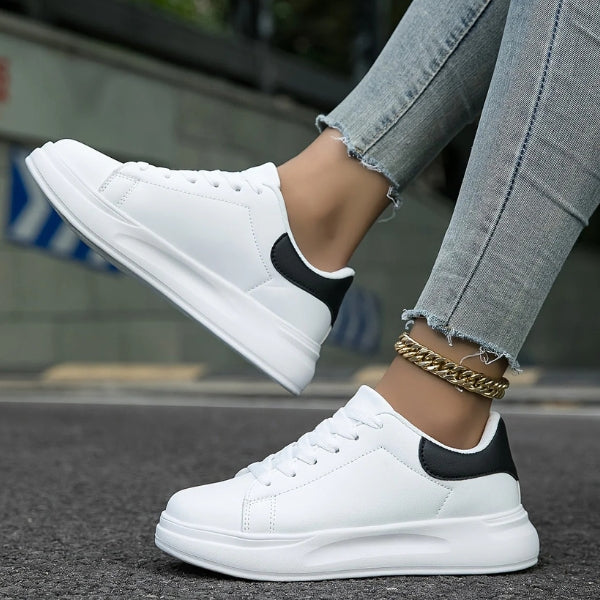 The Milan Chunky-Sole Lace-Up Sneakers