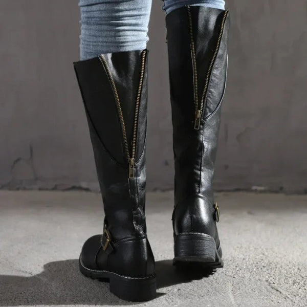 The Aspen Buckle Knee Boot