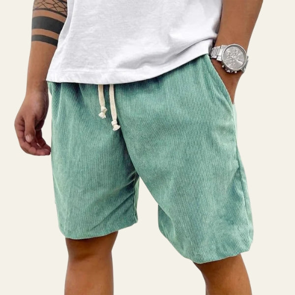The Kyoto Ribbed Drawstring Shorts