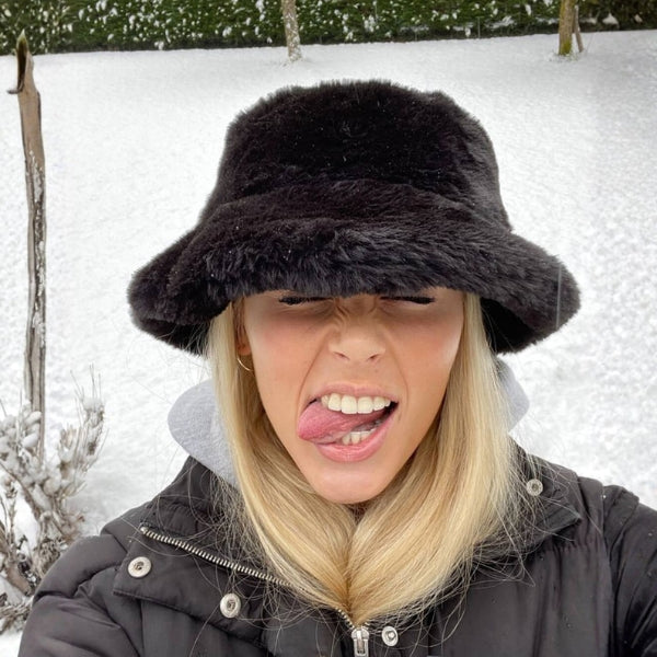 The Montmartre Faux-Fur Bucket Hat