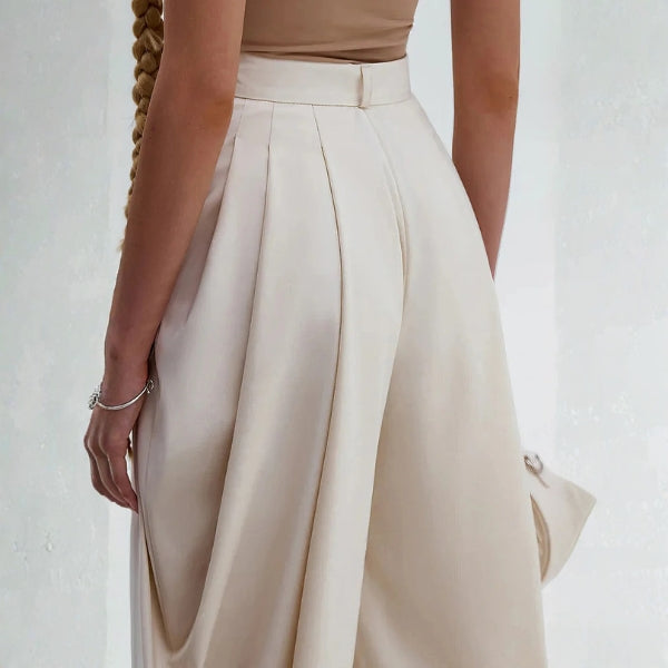 The Amalfi Draped Pleat Trousers