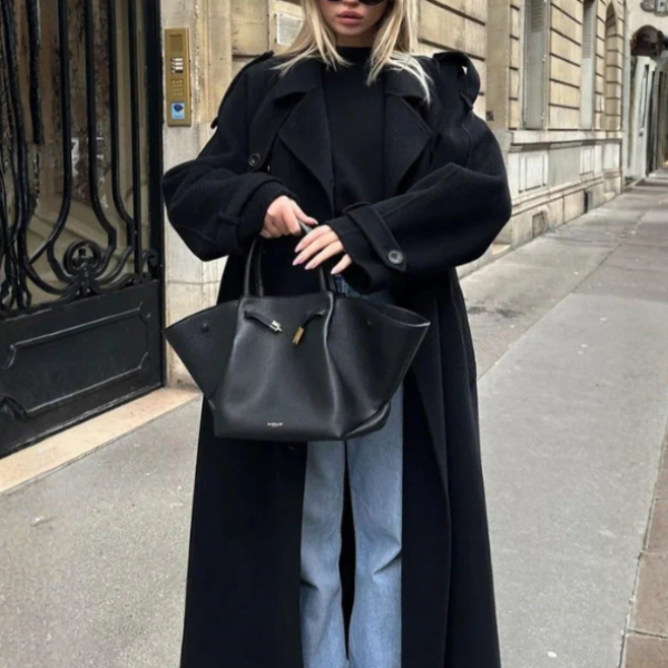 The Savona Oversized Wool Coat