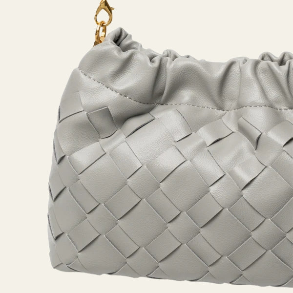 The Portofino Woven Chain Shoulder Bag