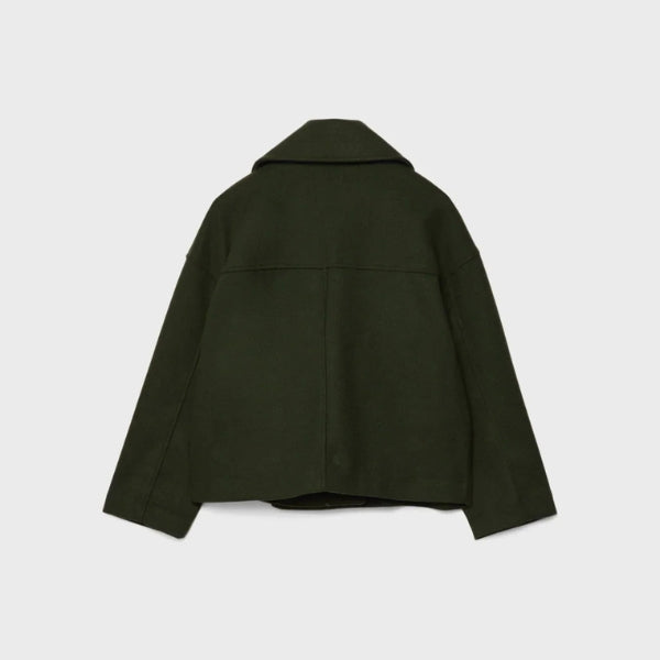 The Copenhagen Wool Cropped Coat